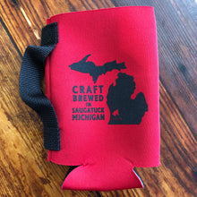 Load image into Gallery viewer, Guardian 32oz Red Crowler Koozie
